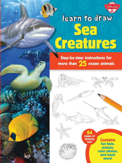 Title details for Learn to Draw Sea Creatures by Robbin Cuddy - Available